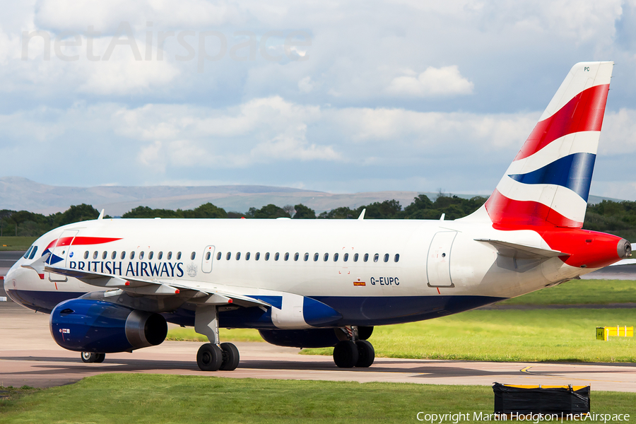 British Airways Airbus A319-131 (G-EUPC) | Photo 47113
