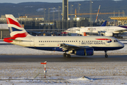 British Airways Airbus A319-131 (G-EUPC) at  Oslo - Gardermoen, Norway