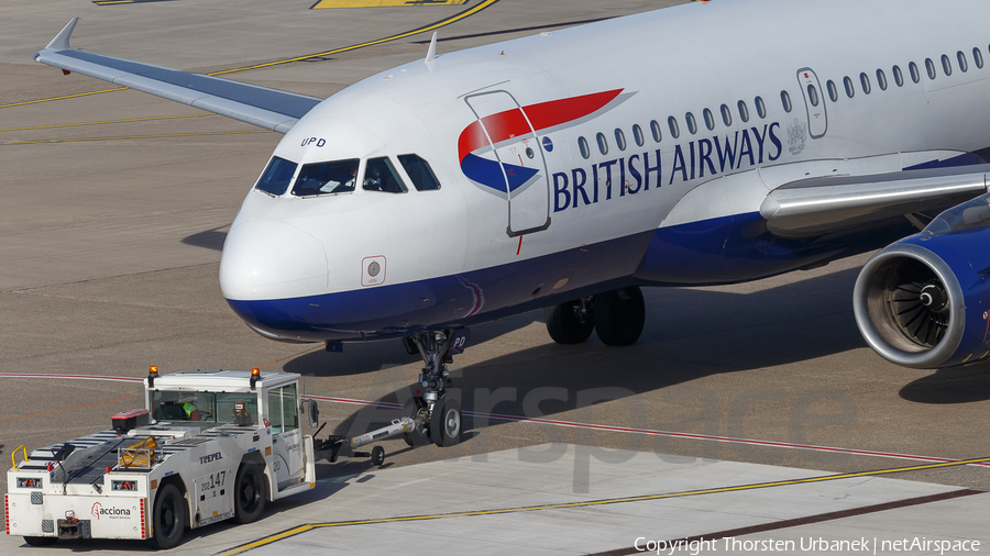 British Airways Airbus A319-131 (G-EUPD) | Photo 296213