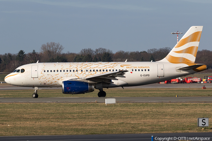 British Airways Airbus A319-131 (G-EUPD) | Photo 150303