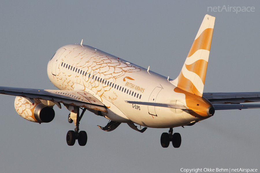 British Airways Airbus A319-131 (G-EUPD) | Photo 42889