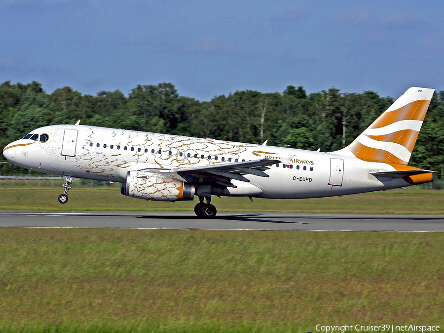 British Airways Airbus A319-131 (G-EUPD) | Photo 64119