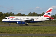 British Airways Airbus A319-131 (G-EUPD) at  Hamburg - Fuhlsbuettel (Helmut Schmidt), Germany