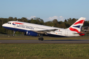 British Airways Airbus A319-131 (G-EUPD) at  Hamburg - Fuhlsbuettel (Helmut Schmidt), Germany