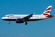 British Airways Airbus A319-131 (G-EUPD) at  Hamburg - Fuhlsbuettel (Helmut Schmidt), Germany