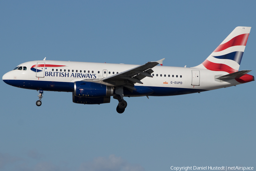 British Airways Airbus A319-131 (G-EUPD) | Photo 414749