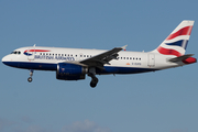 British Airways Airbus A319-131 (G-EUPD) at  Hamburg - Fuhlsbuettel (Helmut Schmidt), Germany