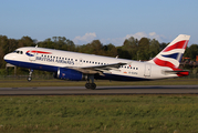 British Airways Airbus A319-131 (G-EUPD) at  Hamburg - Fuhlsbuettel (Helmut Schmidt), Germany