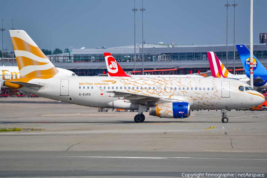 British Airways Airbus A319-131 (G-EUPD) | Photo 495793