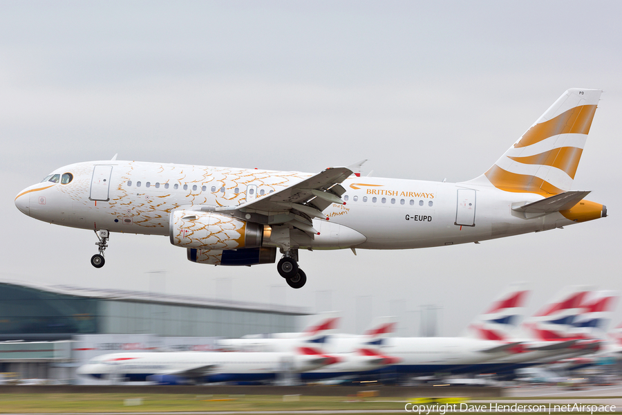 British Airways Airbus A319-131 (G-EUPD) | Photo 102353