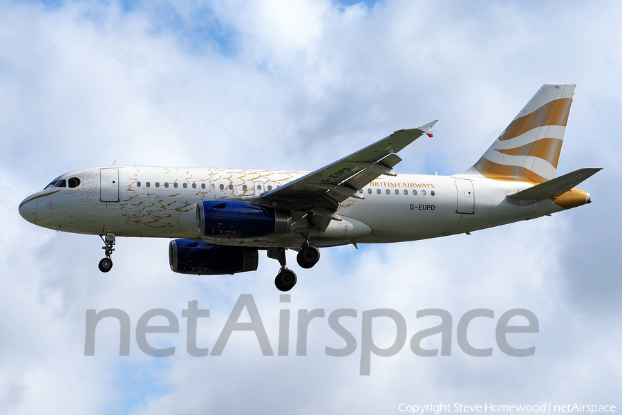 British Airways Airbus A319-131 (G-EUPD) | Photo 168533