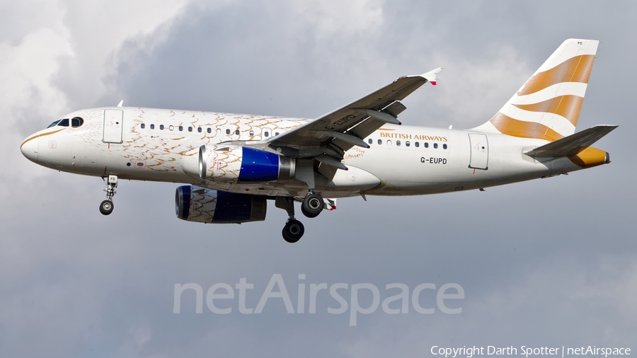 British Airways Airbus A319-131 (G-EUPD) | Photo 182132