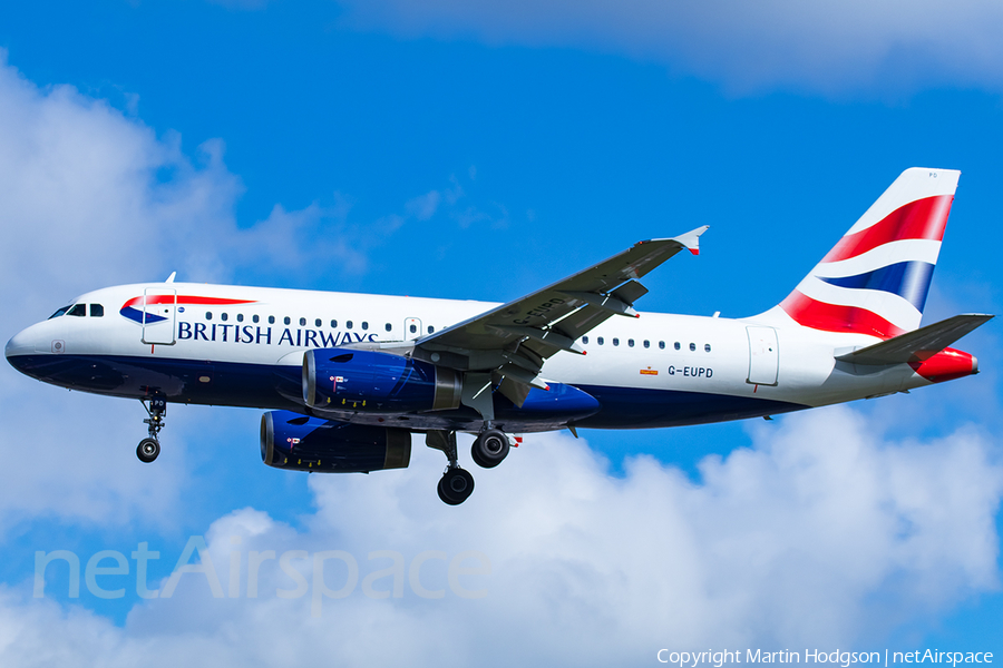 British Airways Airbus A319-131 (G-EUPD) | Photo 243813