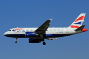 British Airways Airbus A319-131 (G-EUPD) at  London - Heathrow, United Kingdom