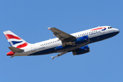 British Airways Airbus A319-131 (G-EUPD) at  London - Heathrow, United Kingdom