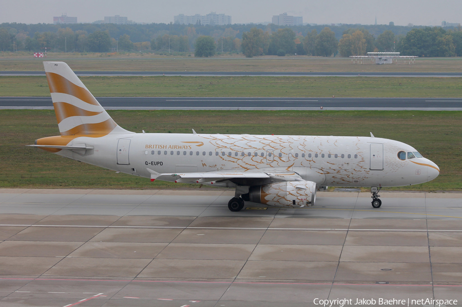 British Airways Airbus A319-131 (G-EUPD) | Photo 138918