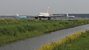 British Airways Airbus A319-131 (G-EUPE) at  Amsterdam - Schiphol, Netherlands