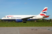 British Airways Airbus A319-131 (G-EUPE) at  Hamburg - Fuhlsbuettel (Helmut Schmidt), Germany