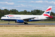 British Airways Airbus A319-131 (G-EUPE) at  Hamburg - Fuhlsbuettel (Helmut Schmidt), Germany