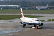 British Airways Airbus A319-131 (G-EUPE) at  Hamburg - Fuhlsbuettel (Helmut Schmidt), Germany