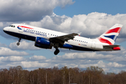 British Airways Airbus A319-131 (G-EUPE) at  Hamburg - Fuhlsbuettel (Helmut Schmidt), Germany