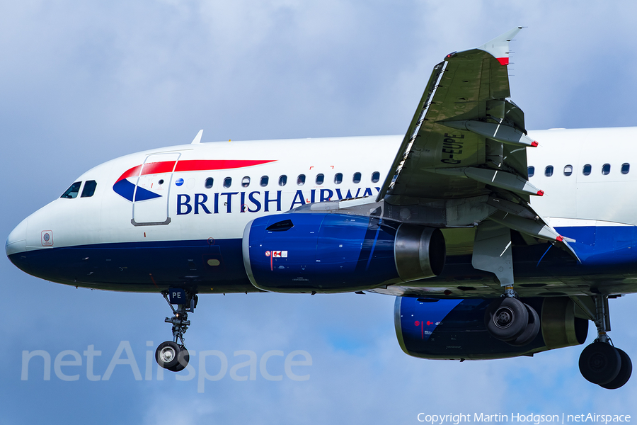 British Airways Airbus A319-131 (G-EUPE) | Photo 243856