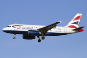 British Airways Airbus A319-131 (G-EUPE) at  London - Heathrow, United Kingdom