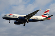 British Airways Airbus A319-131 (G-EUPE) at  London - Heathrow, United Kingdom