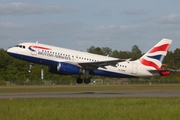 British Airways Airbus A319-131 (G-EUPF) at  Hamburg - Fuhlsbuettel (Helmut Schmidt), Germany