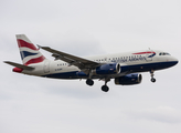 British Airways Airbus A319-131 (G-EUPF) at  Hamburg - Fuhlsbuettel (Helmut Schmidt), Germany