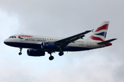 British Airways Airbus A319-131 (G-EUPF) at  London - Heathrow, United Kingdom