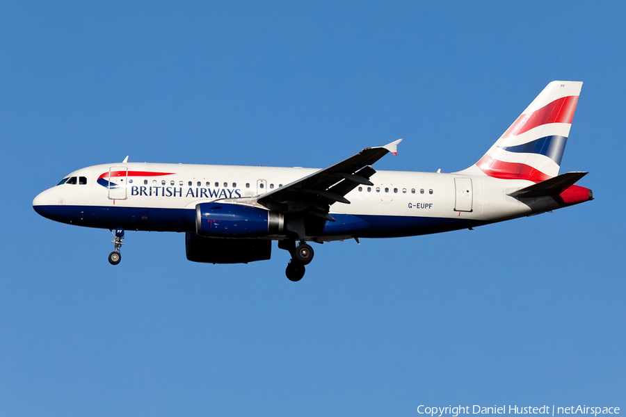 British Airways Airbus A319-131 (G-EUPF) | Photo 643965