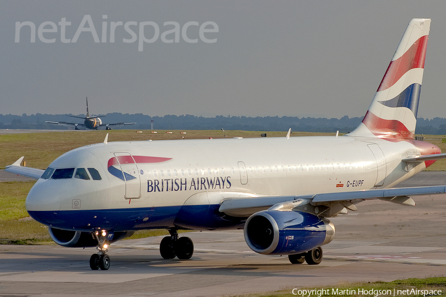 British Airways Airbus A319-131 (G-EUPF) | Photo 1387