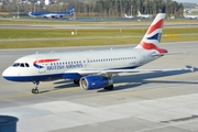 British Airways Airbus A319-131 (G-EUPF) at  Zurich - Kloten, Switzerland