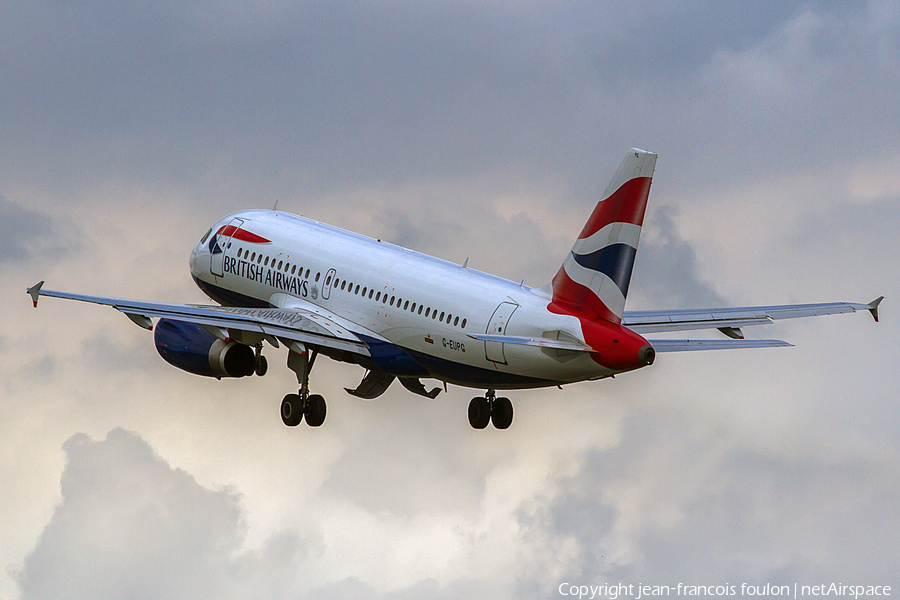 British Airways Airbus A319-131 (G-EUPG) | Photo 148258