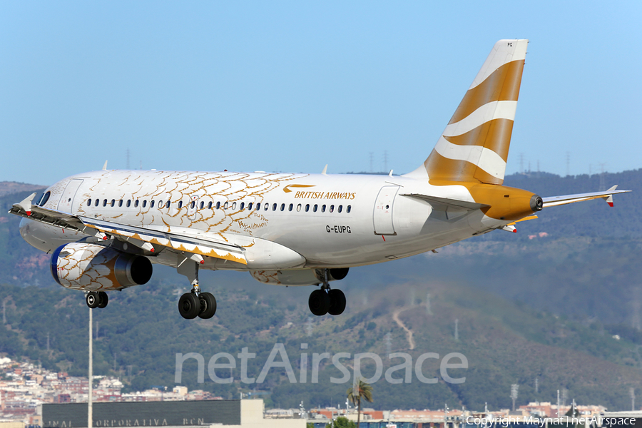 British Airways Airbus A319-131 (G-EUPG) | Photo 139019