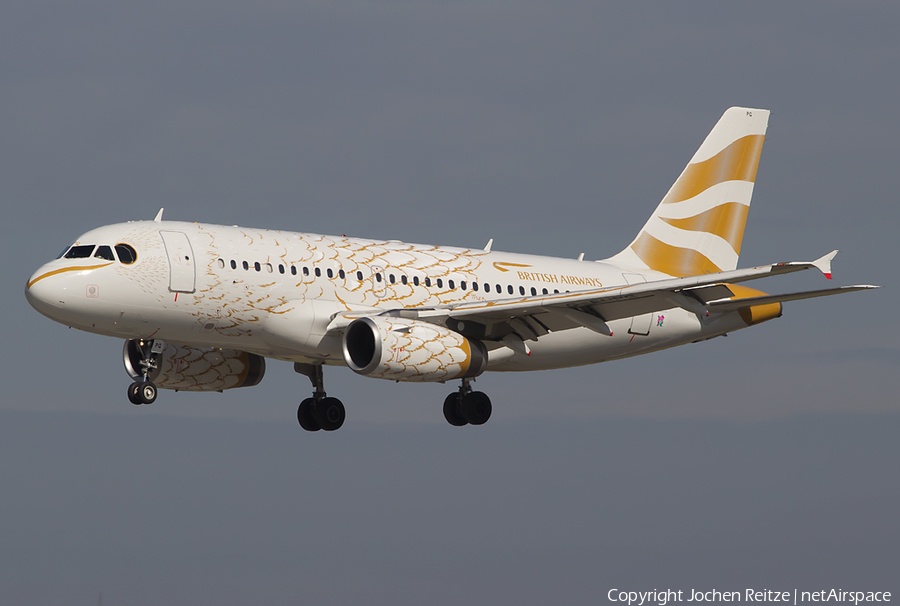 British Airways Airbus A319-131 (G-EUPG) | Photo 14549