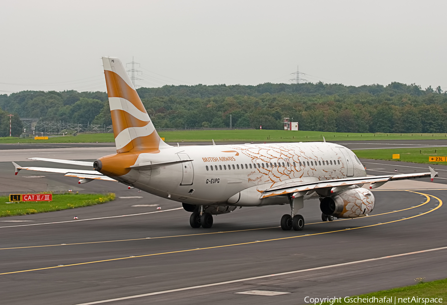 British Airways Airbus A319-131 (G-EUPG) | Photo 34535