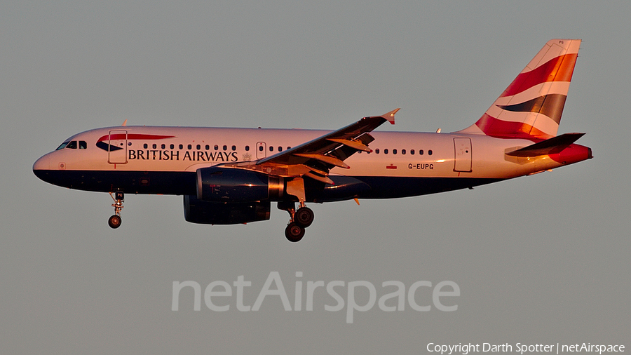 British Airways Airbus A319-131 (G-EUPG) | Photo 281566