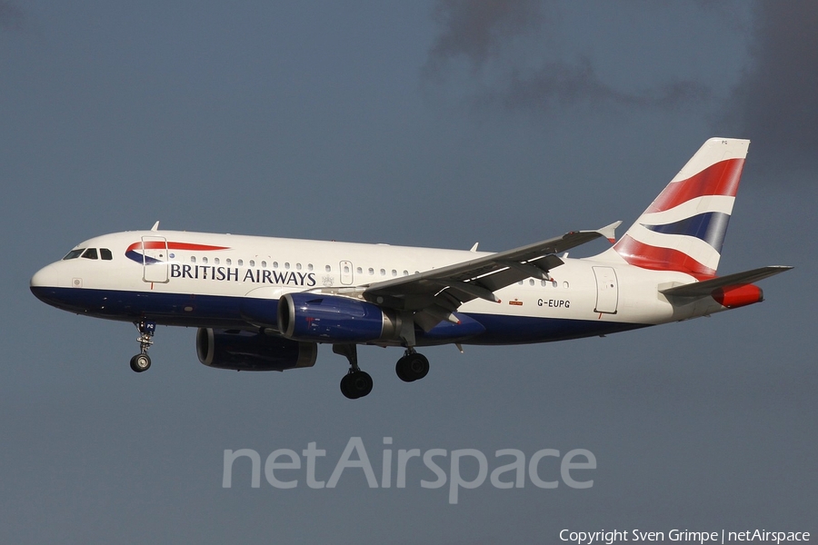 British Airways Airbus A319-131 (G-EUPG) | Photo 126625
