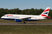 British Airways Airbus A319-131 (G-EUPG) at  Hamburg - Fuhlsbuettel (Helmut Schmidt), Germany