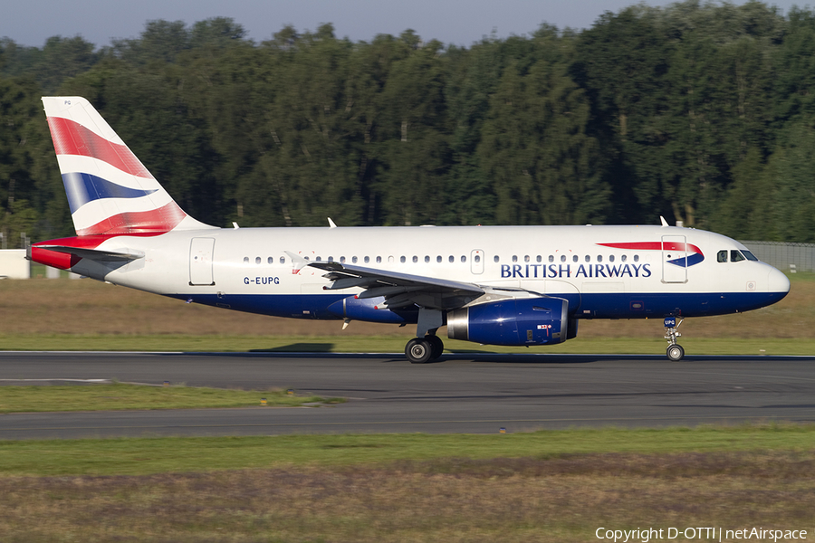 British Airways Airbus A319-131 (G-EUPG) | Photo 387849