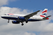 British Airways Airbus A319-131 (G-EUPG) at  London - Heathrow, United Kingdom