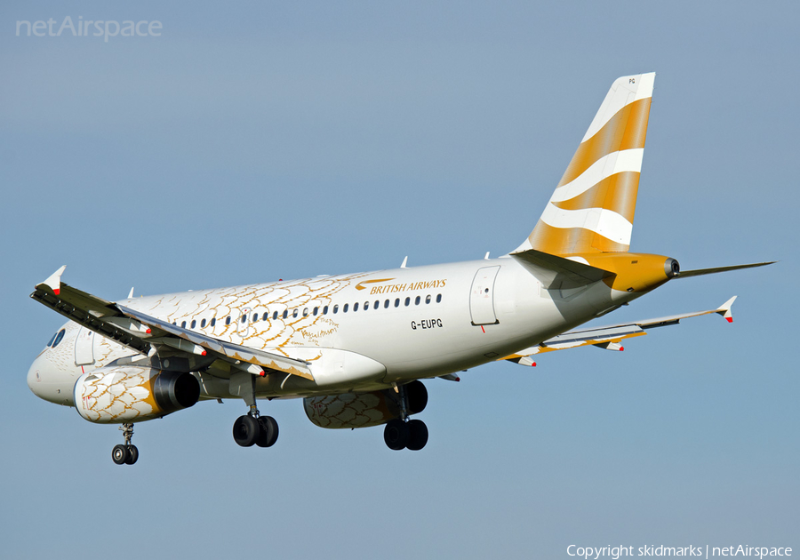 British Airways Airbus A319-131 (G-EUPG) | Photo 21740