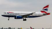 British Airways Airbus A319-131 (G-EUPG) at  London - Heathrow, United Kingdom