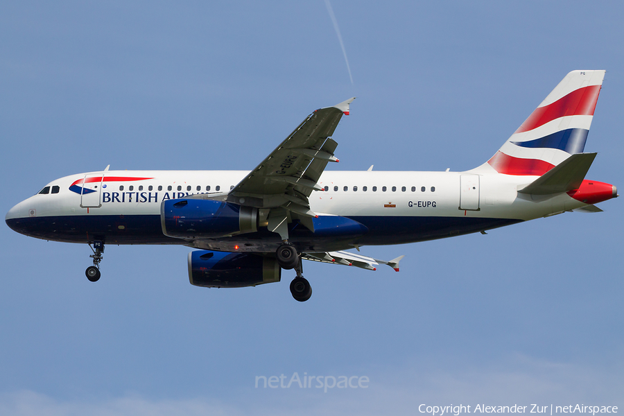 British Airways Airbus A319-131 (G-EUPG) | Photo 491345