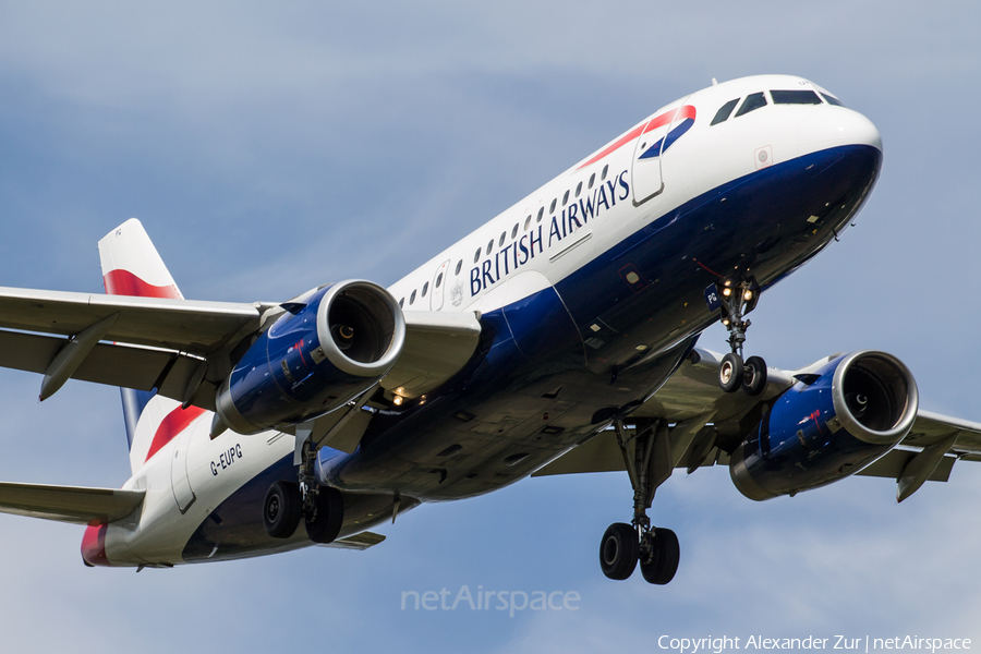 British Airways Airbus A319-131 (G-EUPG) | Photo 88549