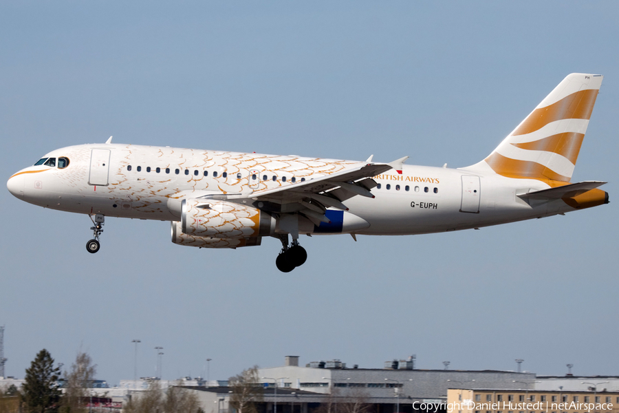 British Airways Airbus A319-131 (G-EUPH) | Photo 610117