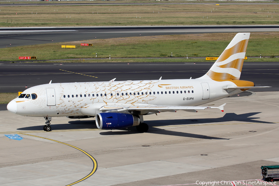 British Airways Airbus A319-131 (G-EUPH) | Photo 123762