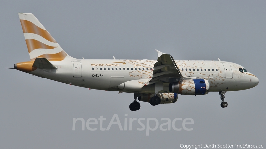 British Airways Airbus A319-131 (G-EUPH) | Photo 211842